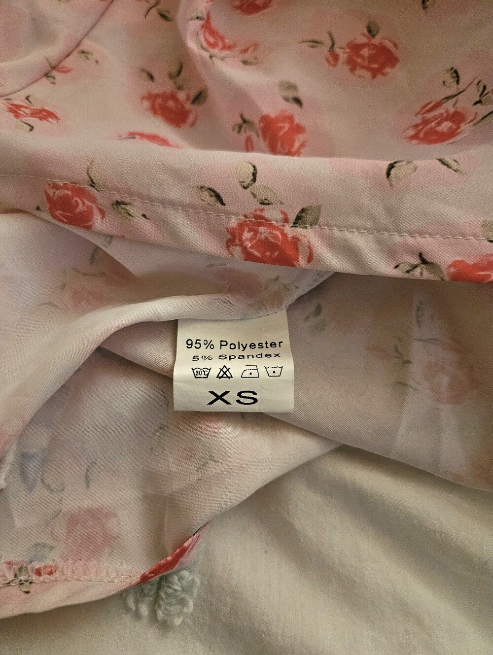 Molicuty Pink Floral Off-Shoulder Smocked Dress - Picture 8 of 9